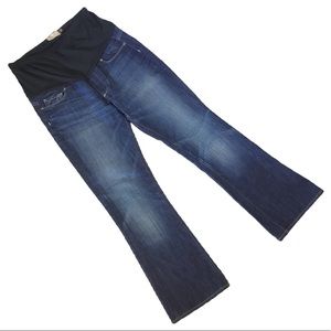Paige Laurel Canyon Maternity Bootcut Jeans. Sz. 28
